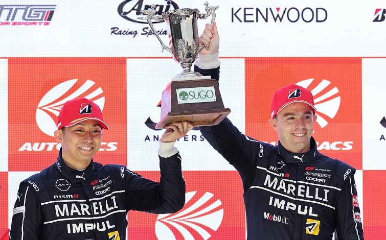 難コンディションのなか、#12 MARELLI IMPUL Zが3位表彰台を獲得