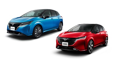 日産自動車、2022年暦年の国内販売で、「ノート」、「ノート オーラ
