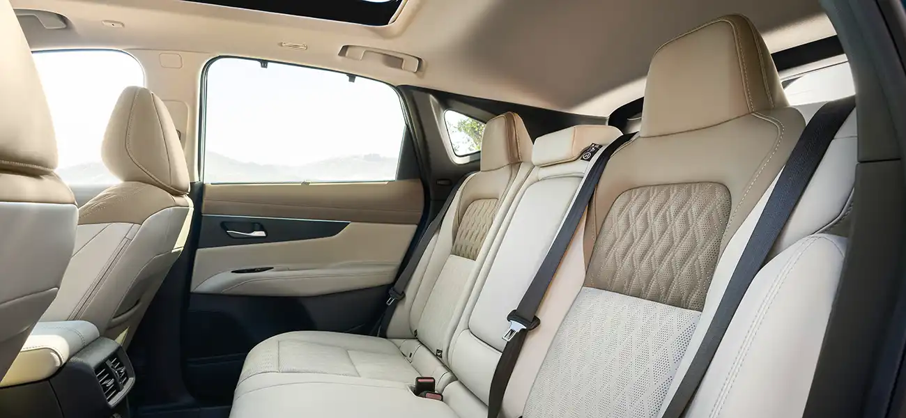 Nissan engineers worked to enhance rear-seat crash test performance in the 2025 Murano.