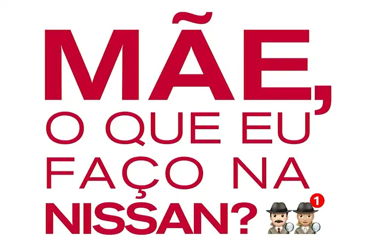 Um infográfico para a campanha "E se sua mãe falasse sobre seu trabalho: o que ela diria?" história