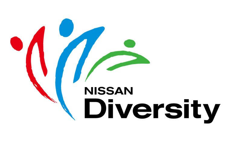 Logo de Diversidade da Nissan