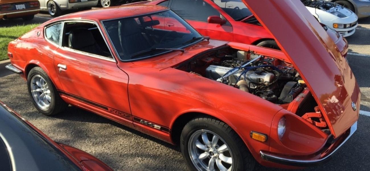 A classic Nissan Z returns home