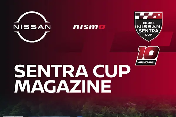 Fifth edition of the 2024 Nissan Sentra Cup Magazine cover page