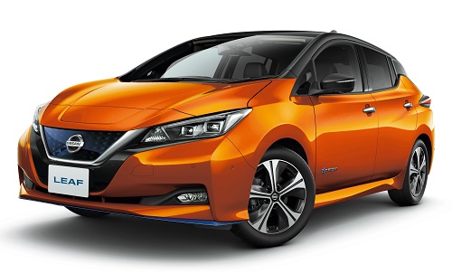 【未開封】日産モデルカーコレクション リーフLEAF ZE0 クロム色 日産：リーフ [ LEAF ] | エクステリア・インテリア