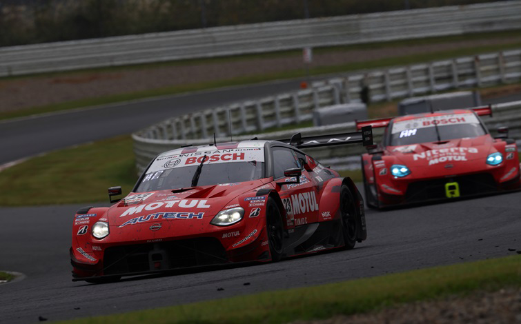 予選1-2で速さを示したNissan Z NISMO GT500。#23 Zと#3 Zが入賞