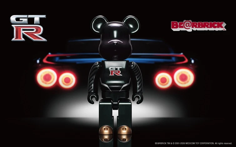 日産とBE@RBRICKの新たなコラボレーション！「NISSAN GT-R BE@RBRICK