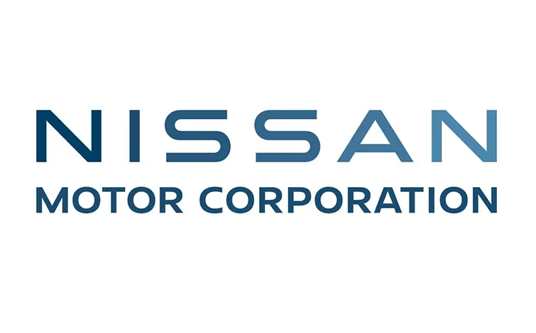 nissan logo blue