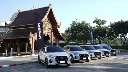 Uncover the charm of Northern Thailand along a scenic route with the latest Nissan Kicks e-POWER for a 100% electric motor-drive experience