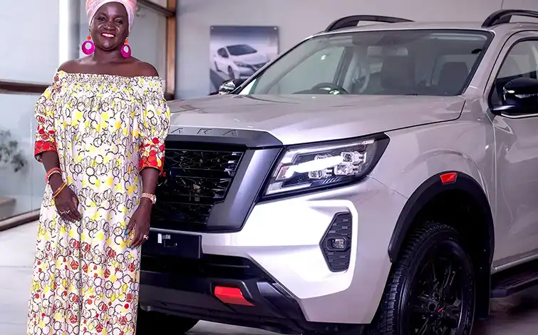FLORENCE Sempebwa-Makada posing for a photo