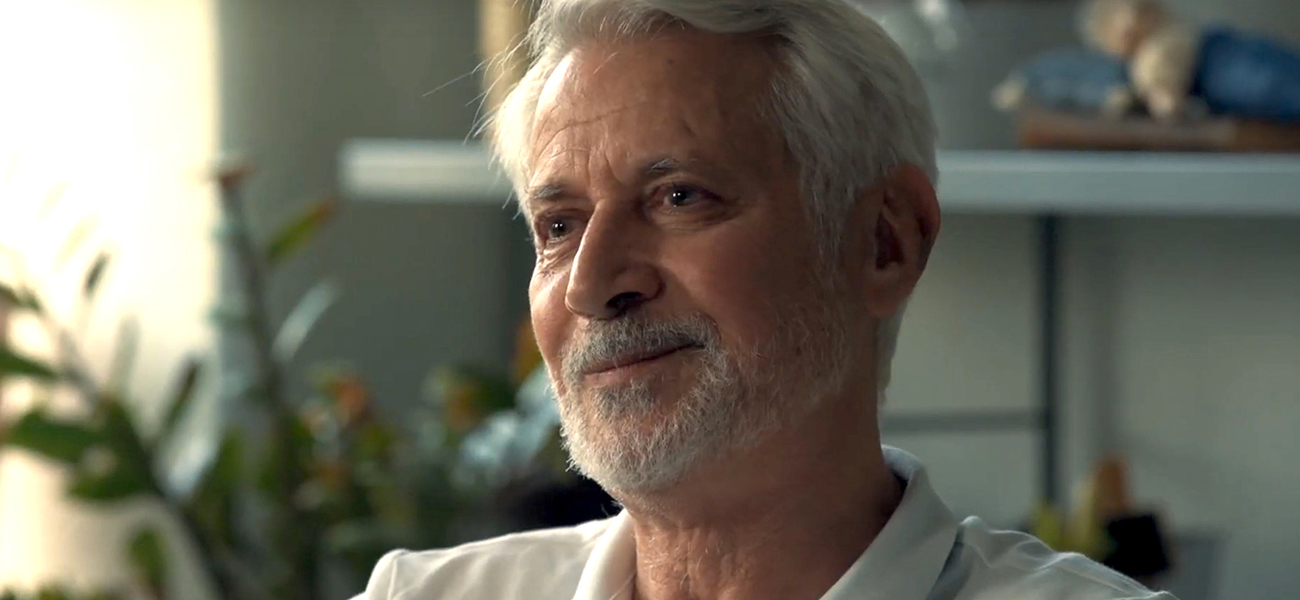 A head shot of Christian Sauzedde being interviewed