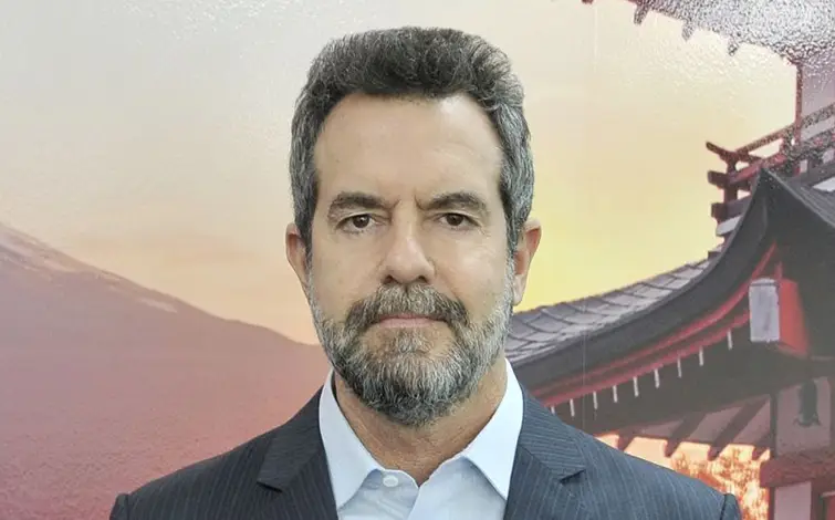Diego Vignati, rostro de frente en primer plano.