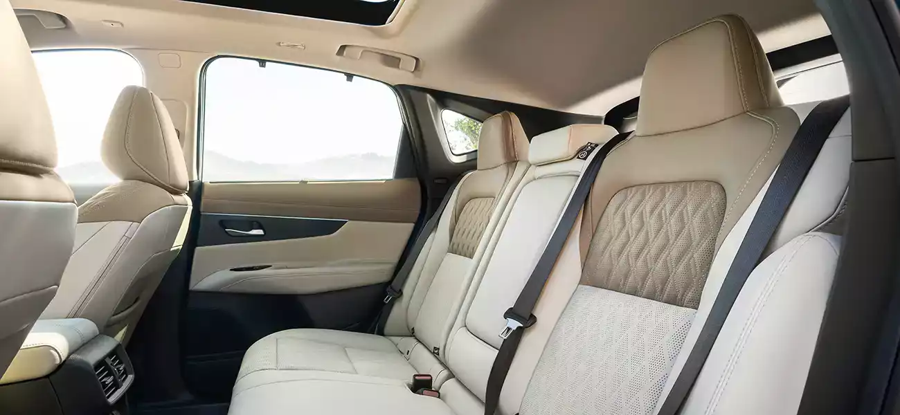 Nissan engineers worked to enhance rear-seat crash test performance in the 2025 Murano.