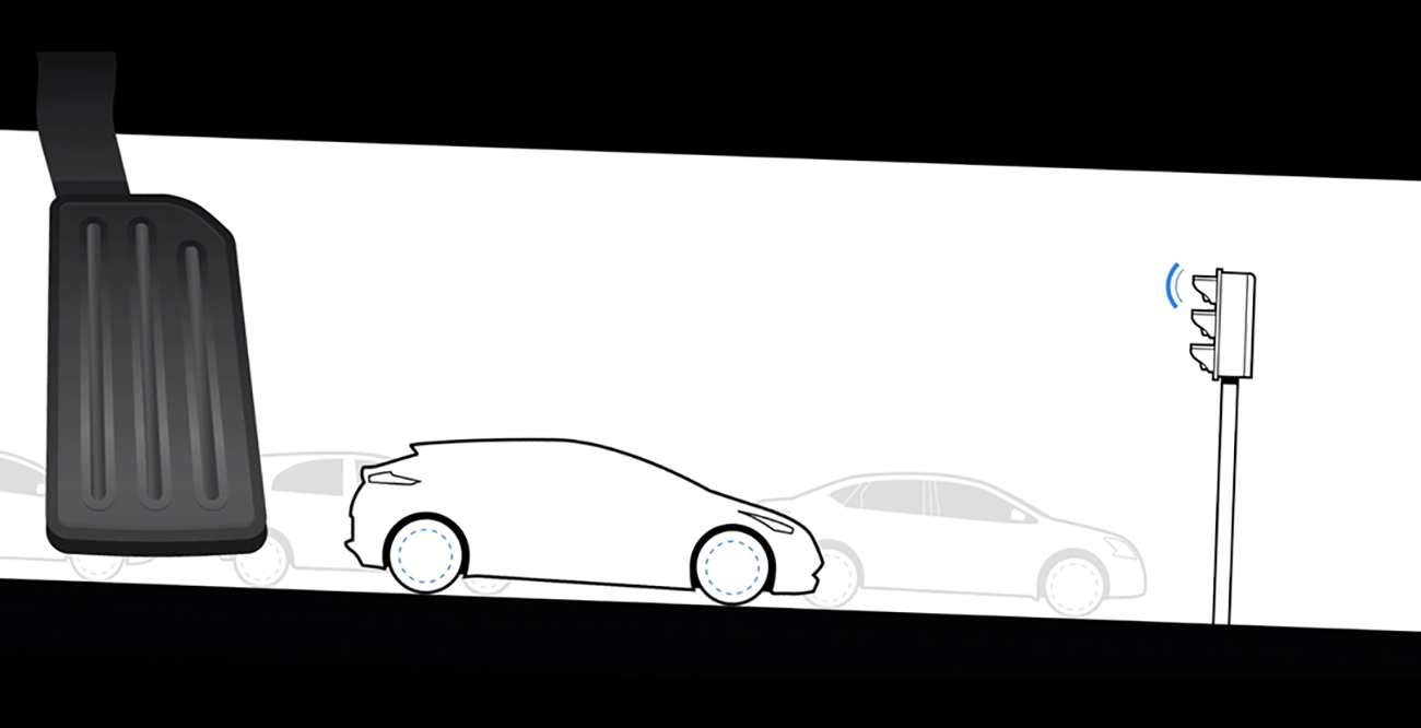 Nissan LEAF with e-pedal