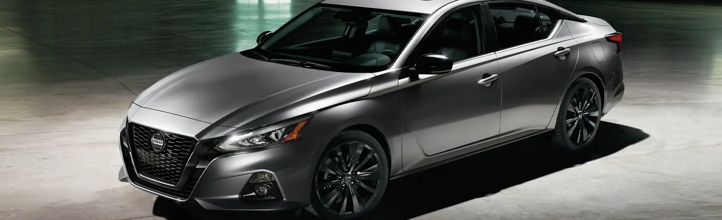 Top left view of a 2022 Nissan Altima.