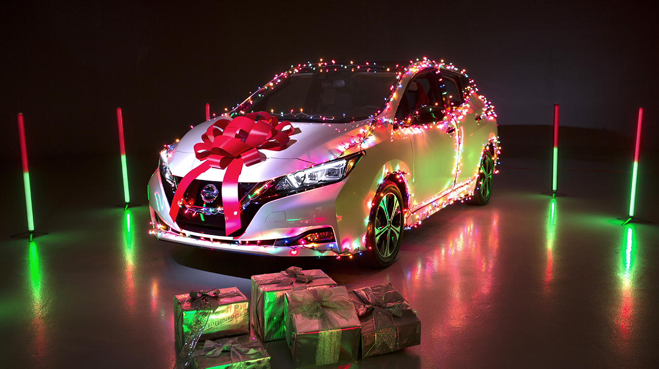 The Nissan LEAF brings you the firstever holiday ‘eworm’