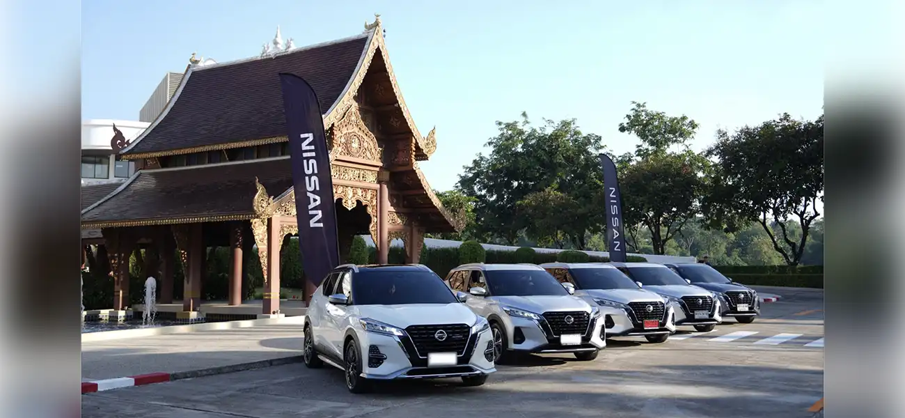 Uncover the charm of Northern Thailand along a scenic route with the latest Nissan Kicks e-POWER for a 100% electric motor-drive experience