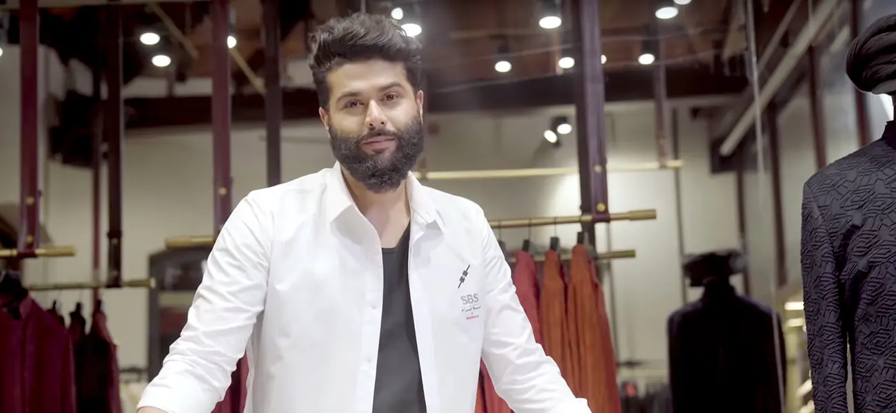 ace Designer Kunal Rawal wearing the Seatbelt shirt