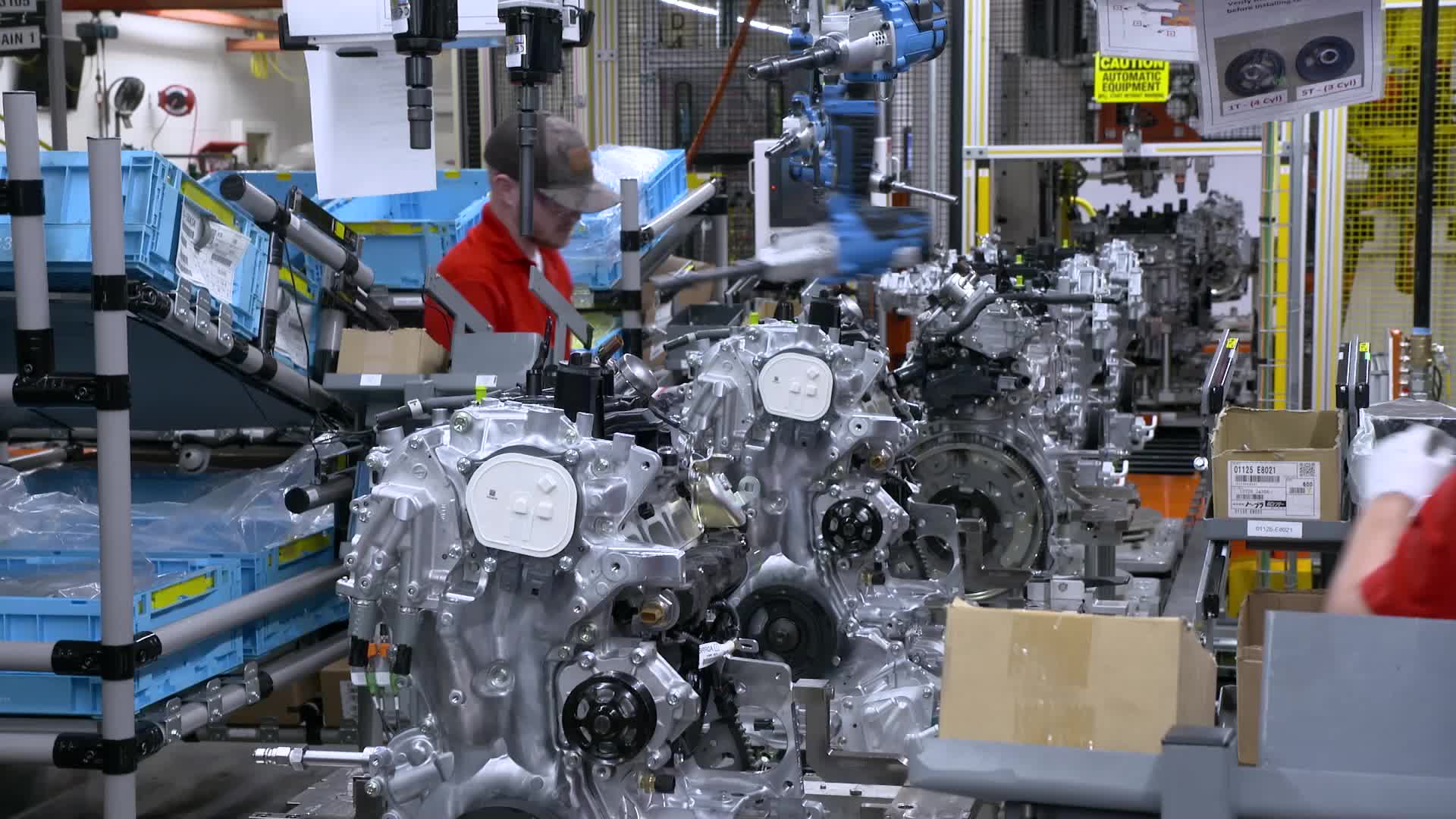 B-Roll: Nissan Decherd Powertrain Plant