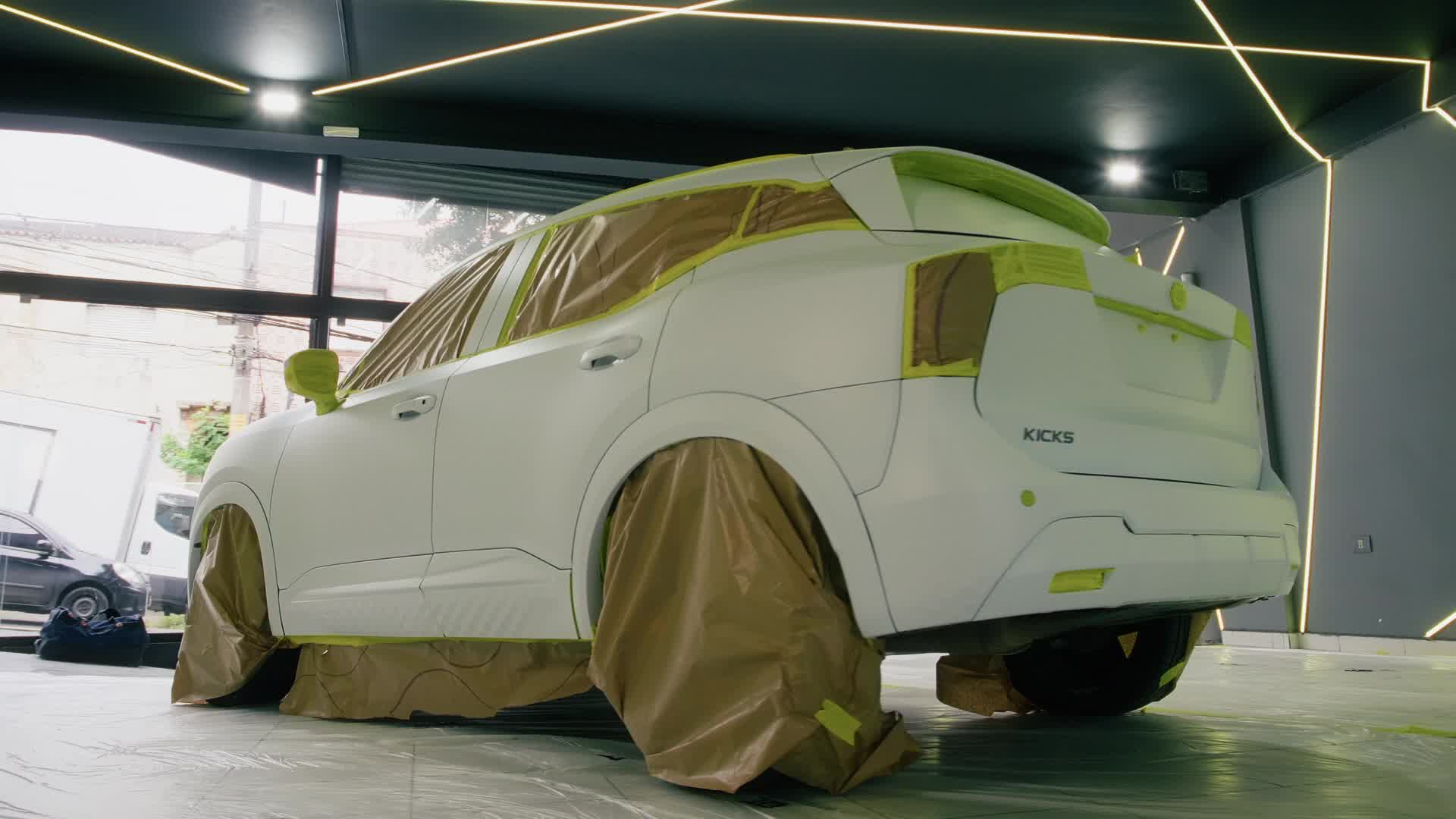 Kicks Art Car: quando a atitude e personalidade do SUV da Nissan encontra a ousadia e liberdade da arte urbana