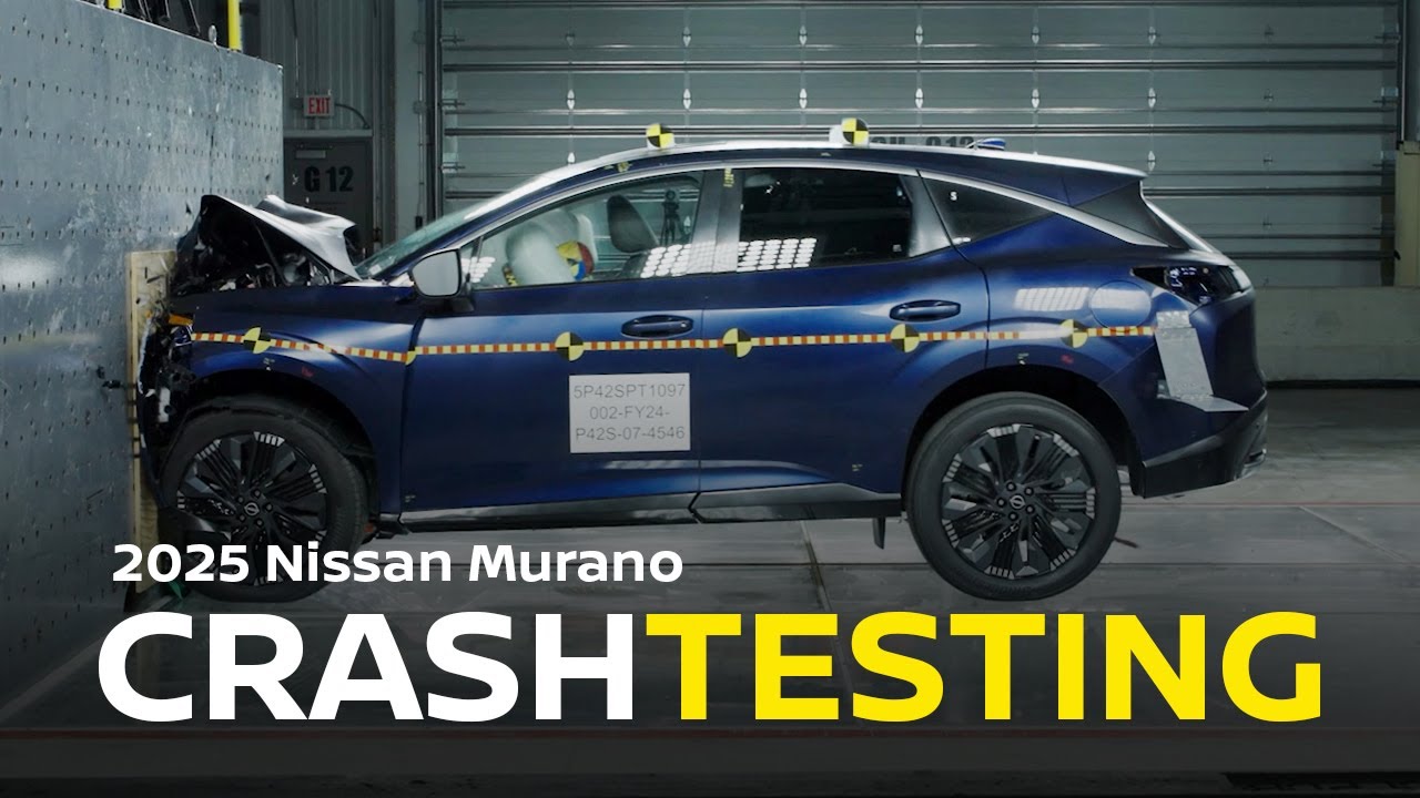 2025 Nissan Murano Crash Test | Safety Engineering in Action
