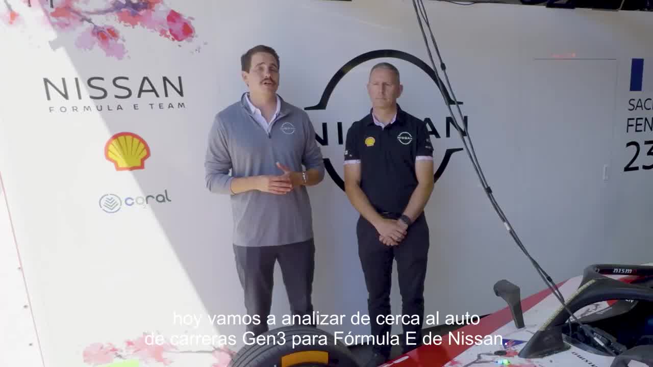 Las vanguardistas prestaciones del auto de carreras de Fórmula E de Nissan