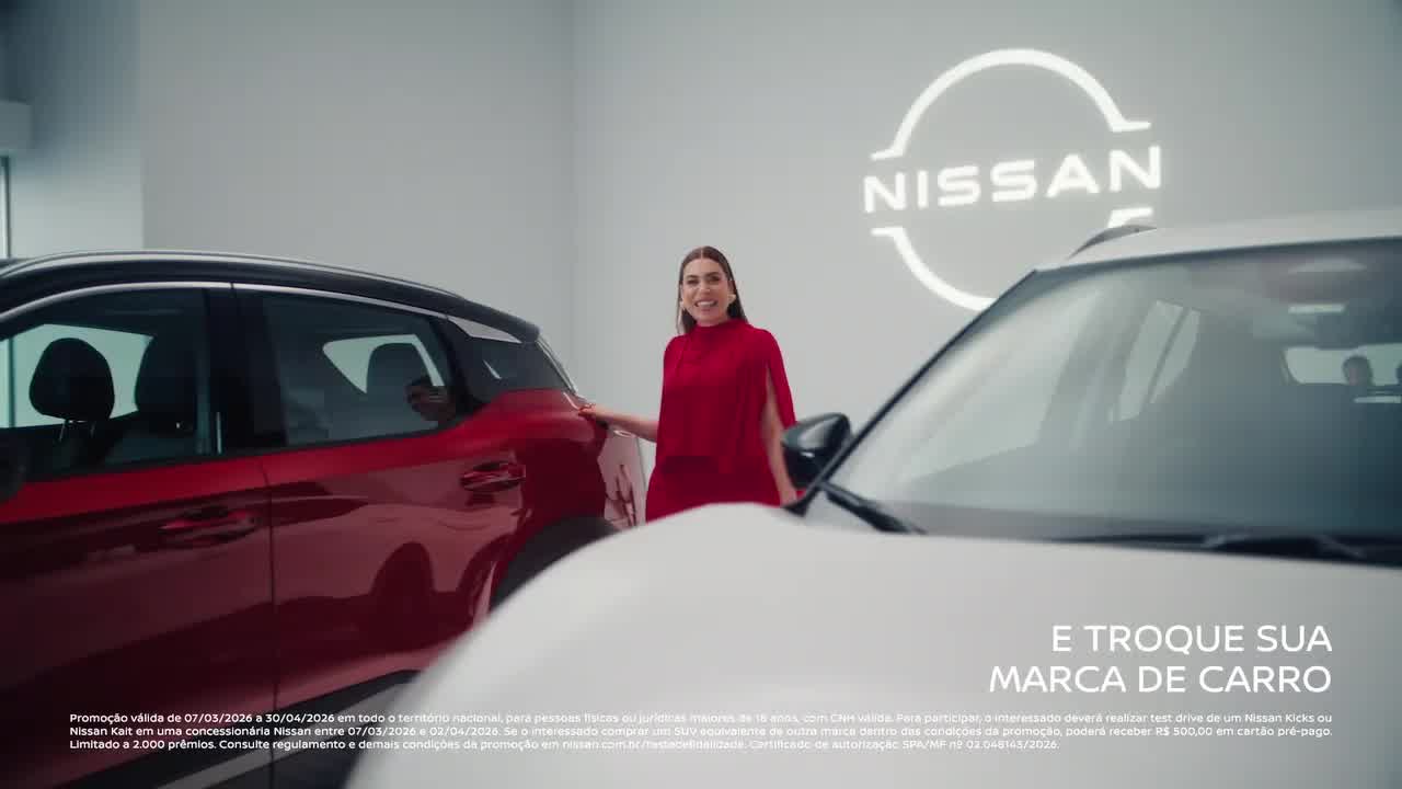 Campanha ‘Teste de Fidelidade Nissan’ convida consumidores a testar os novos SUVs da marca