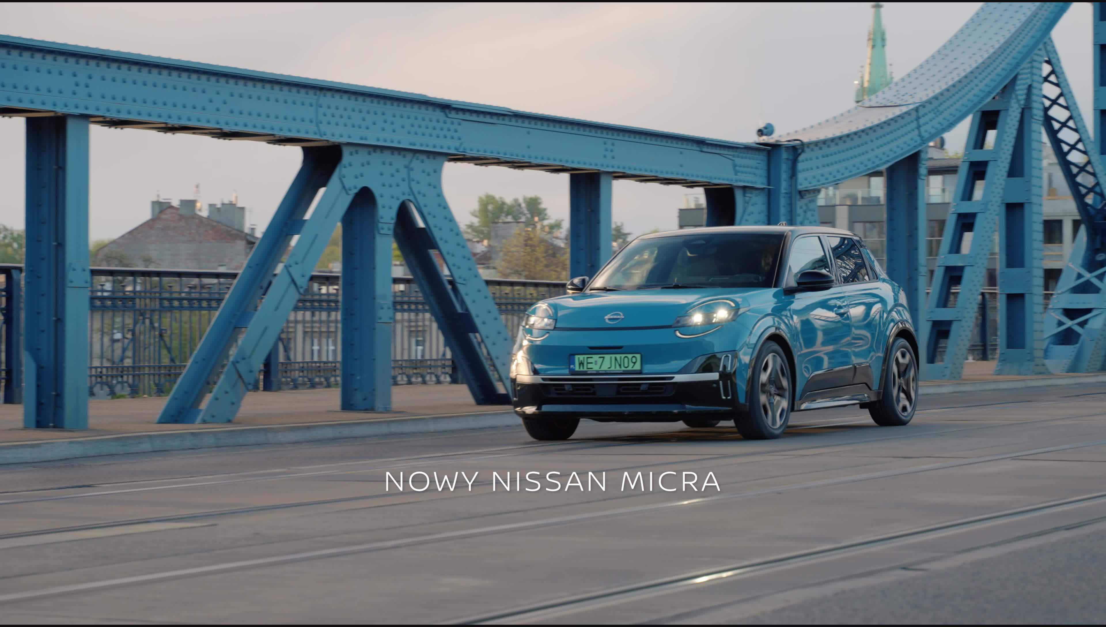 Nowy elektryczny Nissan Micra - klip video 1'16" (Napisy)