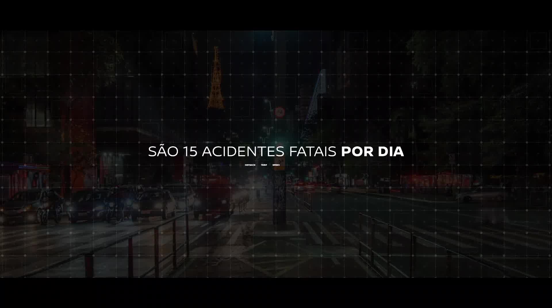 Ação busca chamar a atenção do público para a segurança no trânsito usando como exemplo as funcionalidades do Nissan Kicks