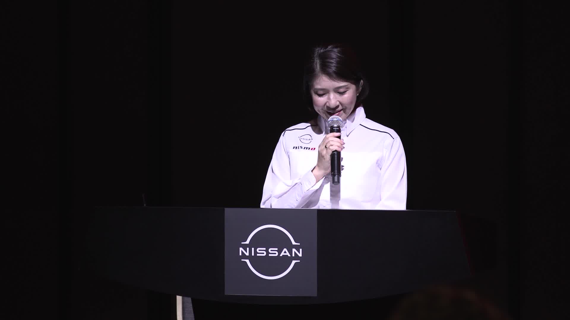 B-Roll: Nissan Formula E Team 2026 Tokyo E-PRIX Press conference and New NISMO Model unveiling