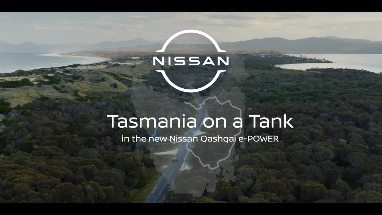 Nissan Qashqai e‑POWER okrąża Tasmanię na jednym baku, zamykając drugi rozdział długodystansowego wyzwania efektywności