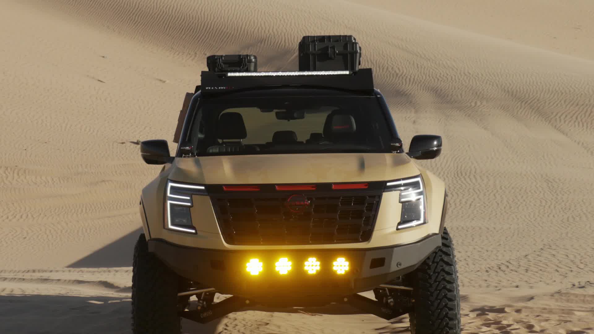 B-Roll: Nissan Dune Patrol
