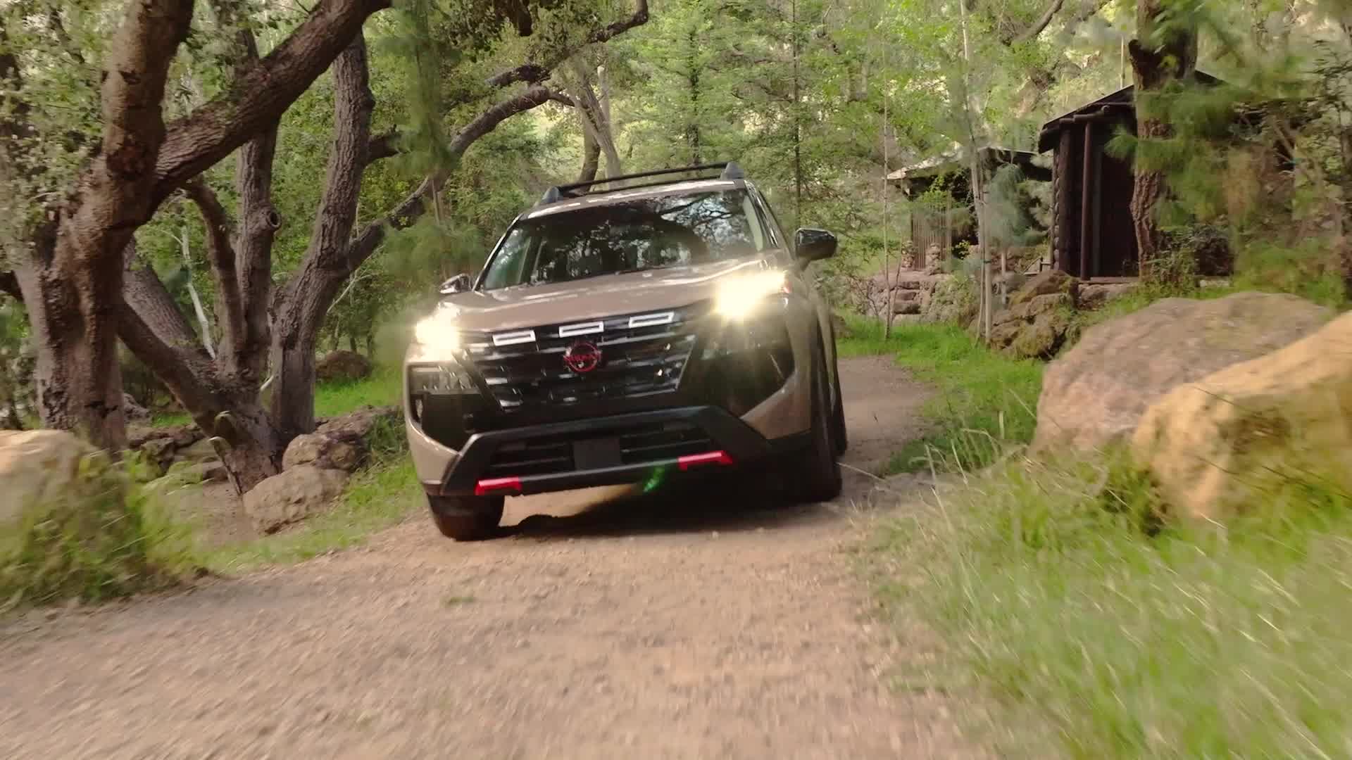 B-roll:  2025 Nissan Rogue Rock Creek edition