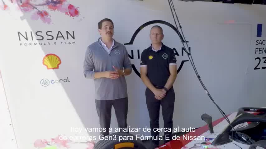 Las vanguardistas prestaciones del auto de carreras de Fórmula E de Nissan