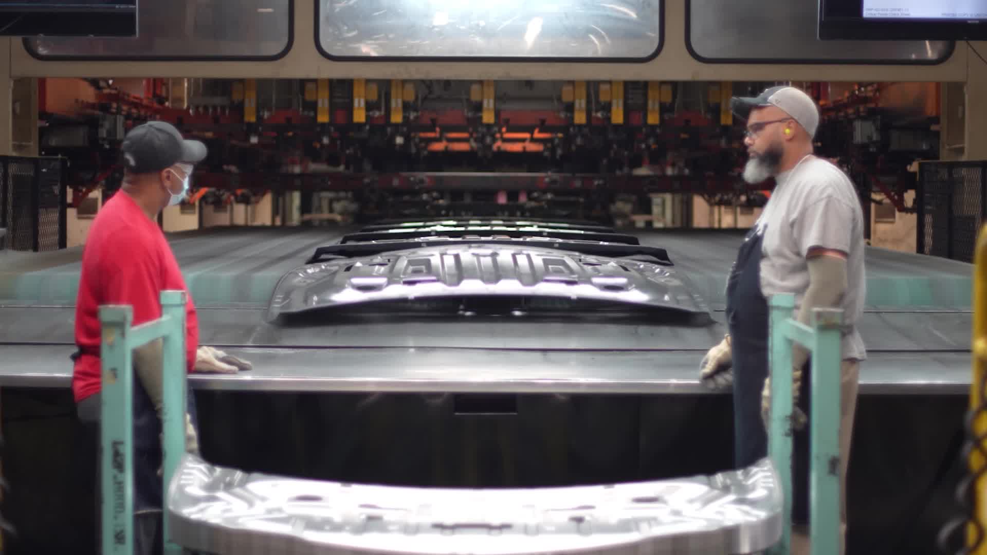 B-Roll: Nissan Canton Vehicle Assembly Plant